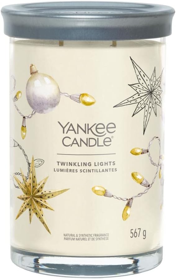 Yankee Candle Twinkling Lights Large Tumbler Jar Candle
