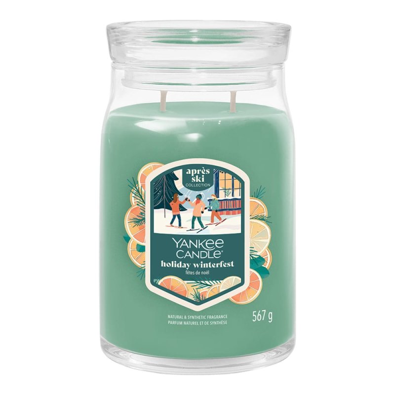 Yankee Candle Holiday Winterfest Spritz Signature Large Jar