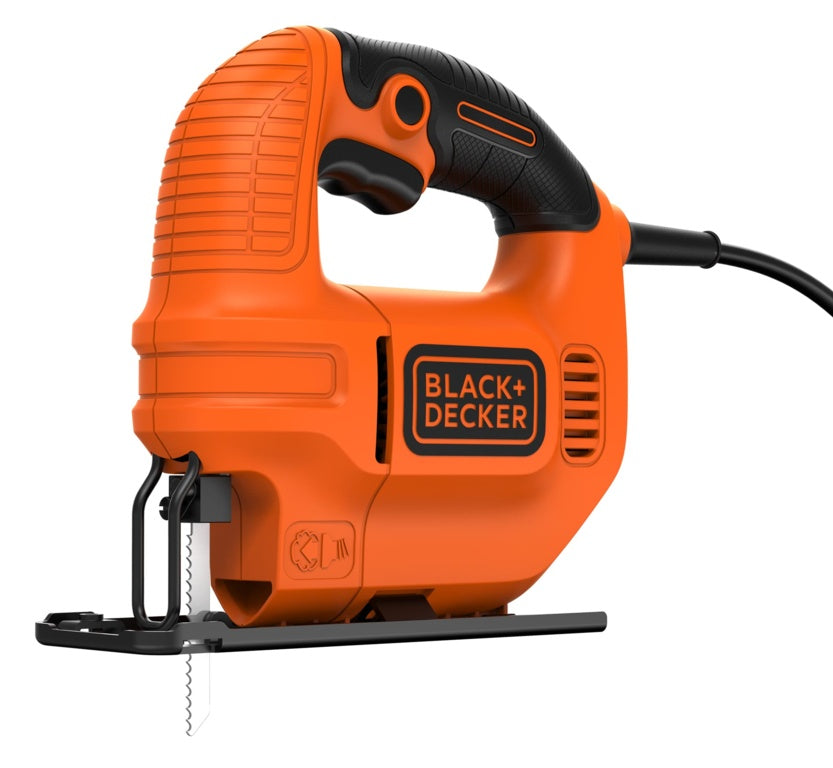 Black & Decker 400W Compact Jigsaw with blade