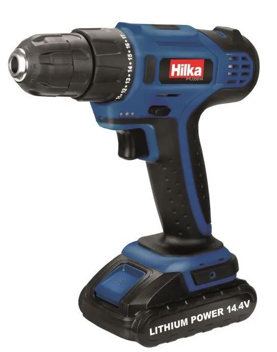 Hilka 14.4v Li-ion Cordless Drill Driver