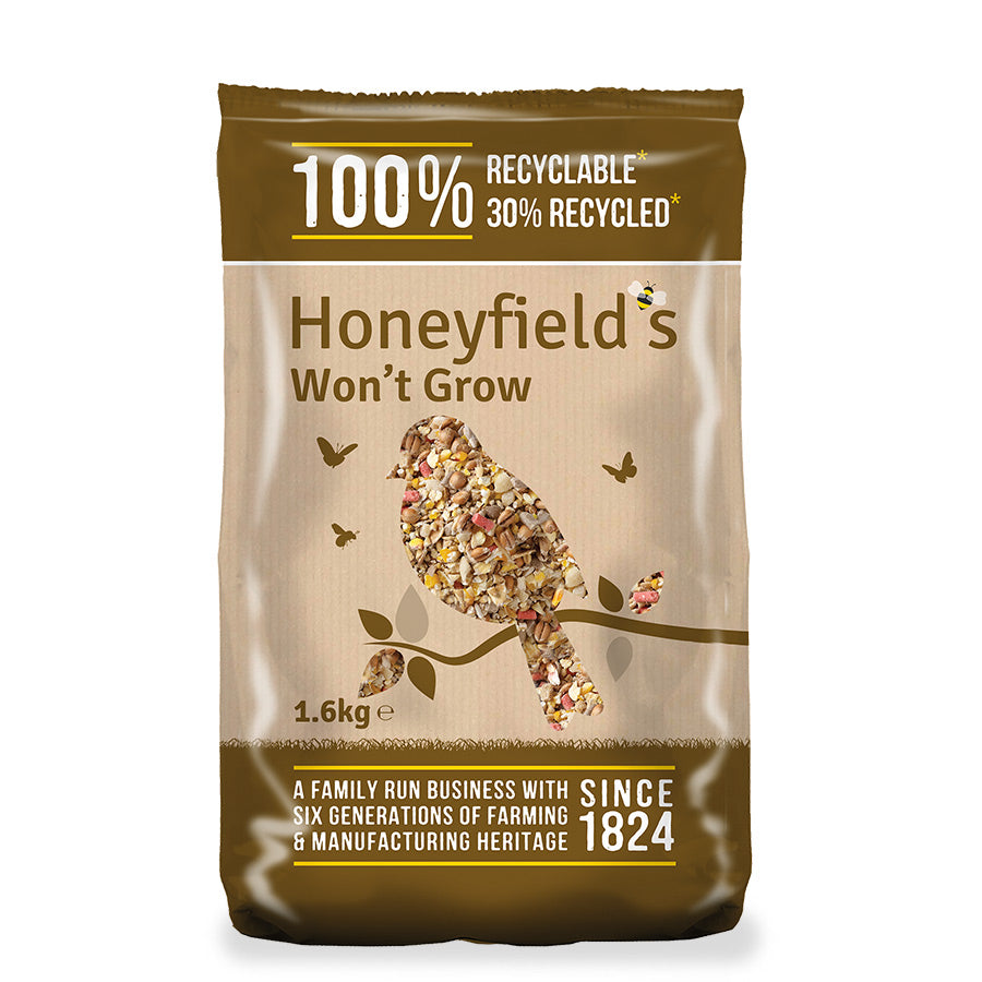 Honeyfields Won't Grow Wild Bird Food 12.6kg