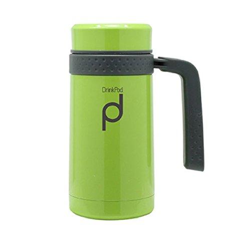 Grunwerg-DrinkPod-Stainless-Steel-Vacuum-Mug-450ml-Green