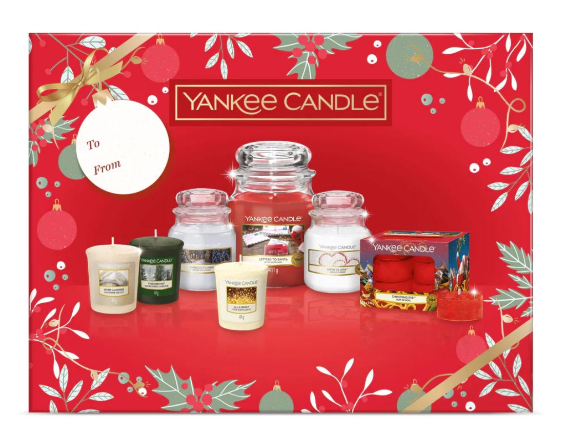 Yankee Candle Snow Globe Wonderland WOW Christmas Gift Set
