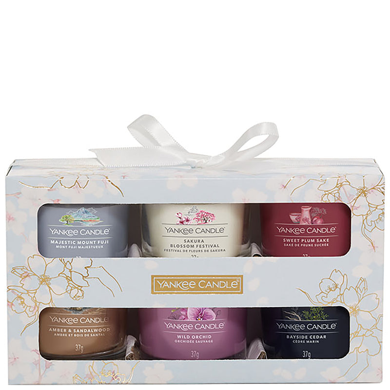 Yankee Candle 6 Filled Votive Collection Gift Set