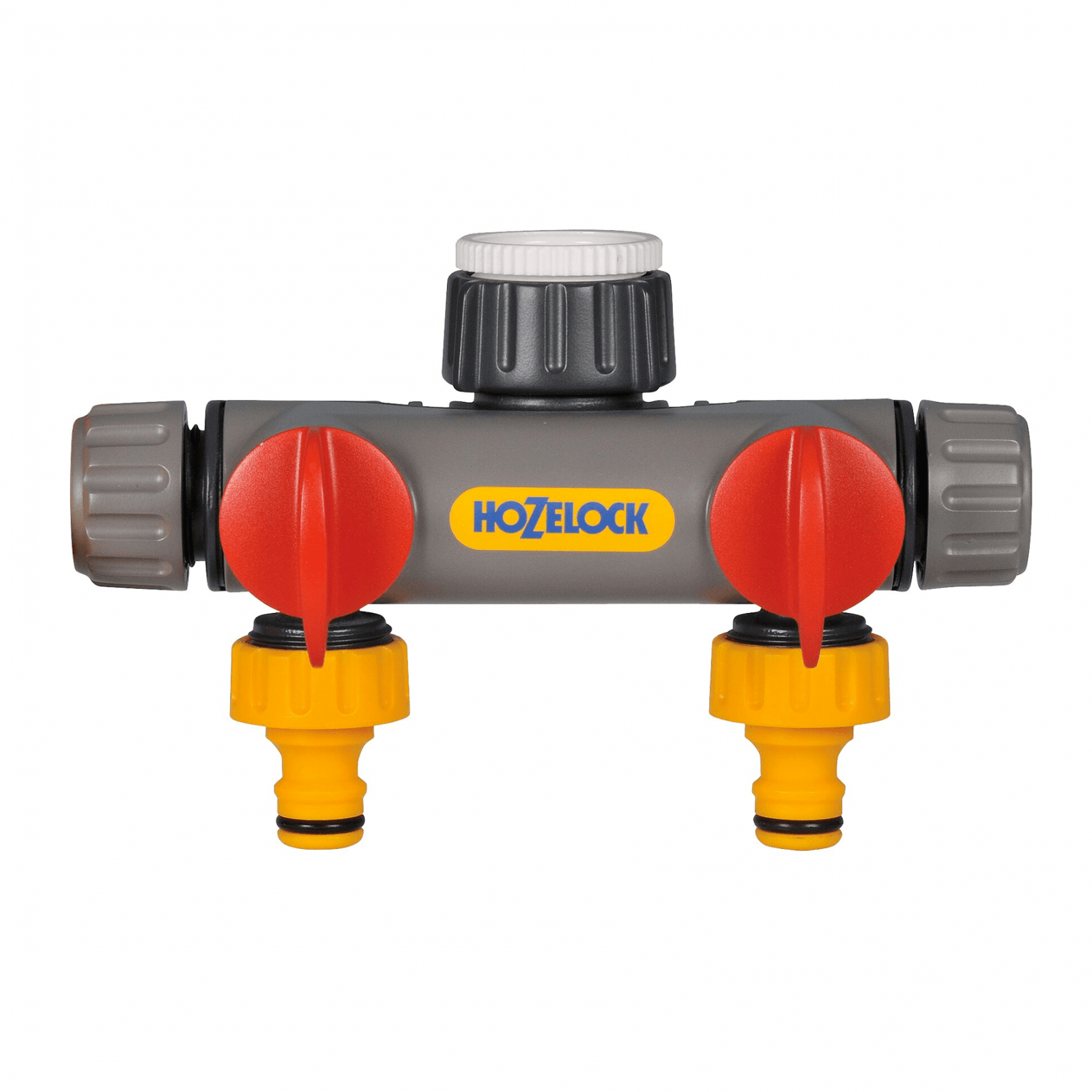Hozelock-2-Way-Tap-Connector