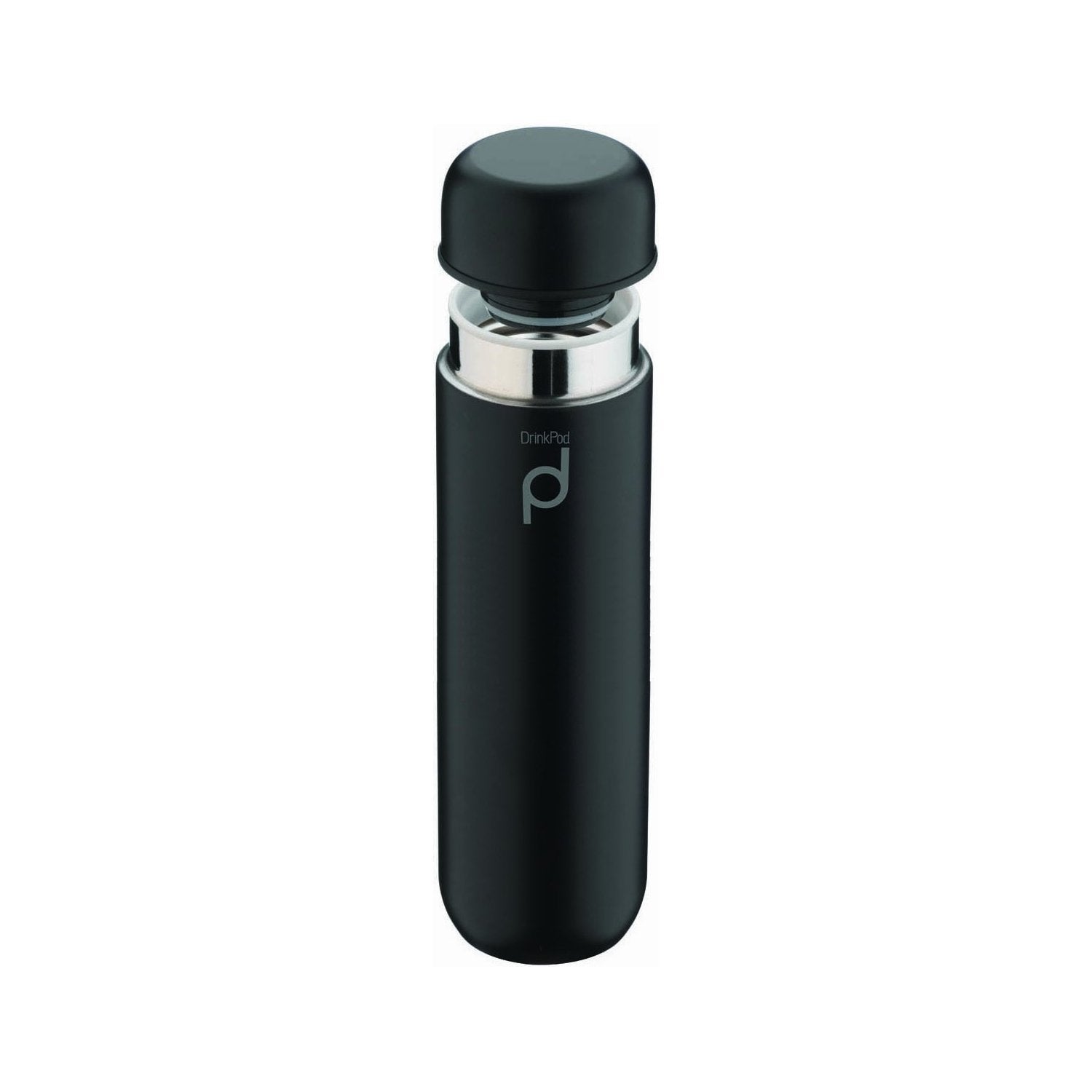 Grunwerg-300ml-Drinkpod-Stainless-Steel-Vacuum-Flask-Storm-Black
