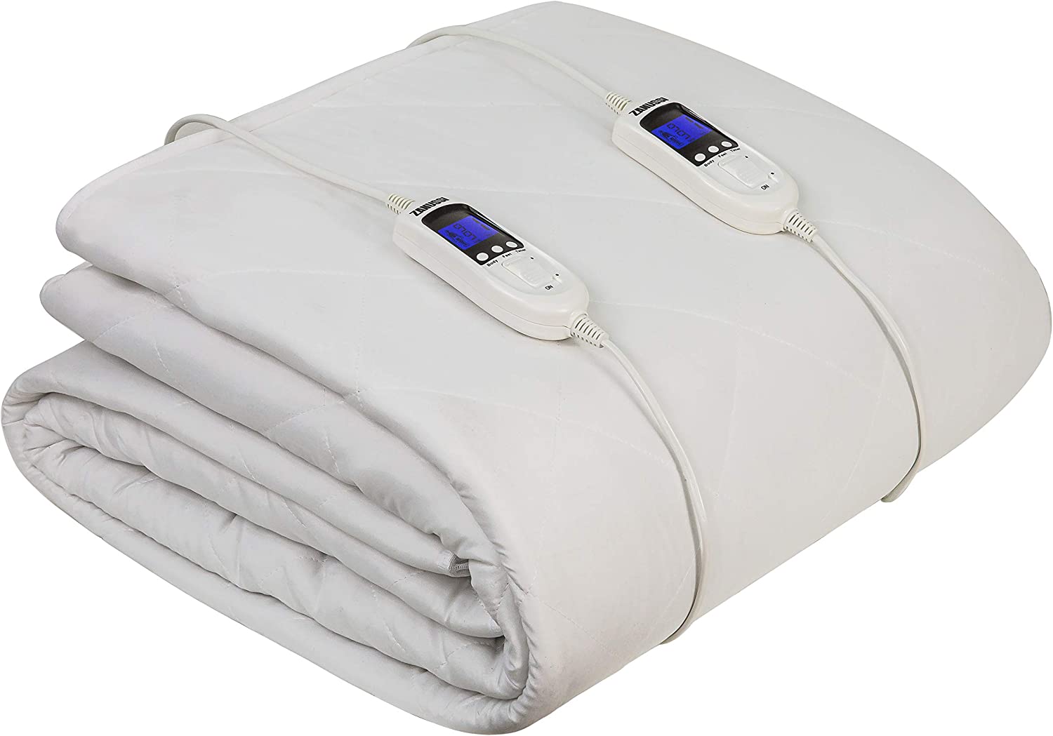 Zanussi King Electric Heated Blanket with 9 Heat Settings and Timer