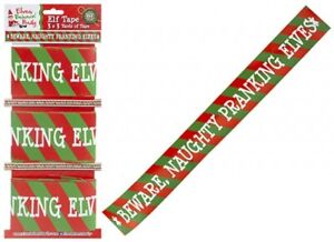 Elf on a Shelf Naughty Elf Tape