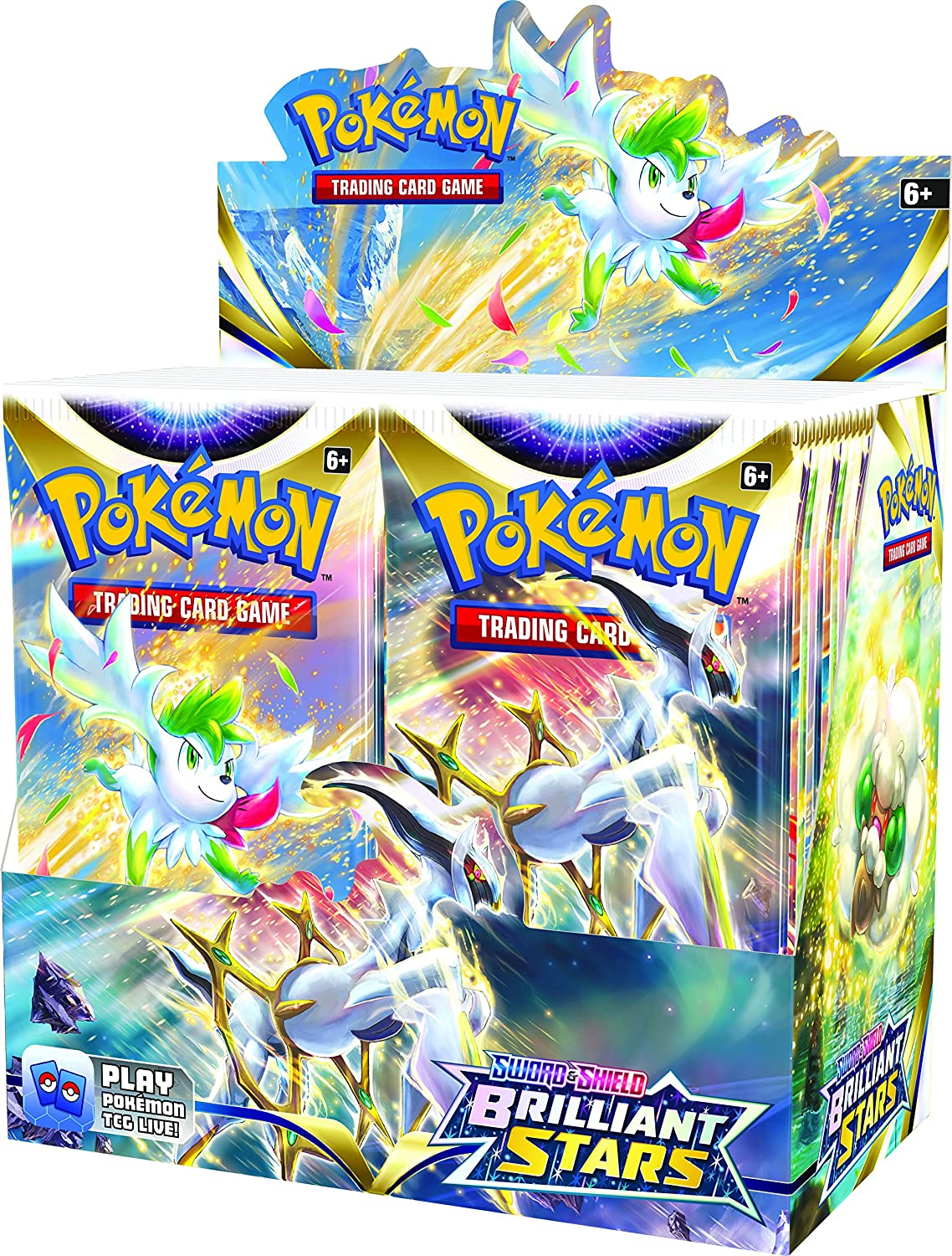 Pokemon Sword & Shield 9 Brilliant Stars - Booster Display (36 Packs)