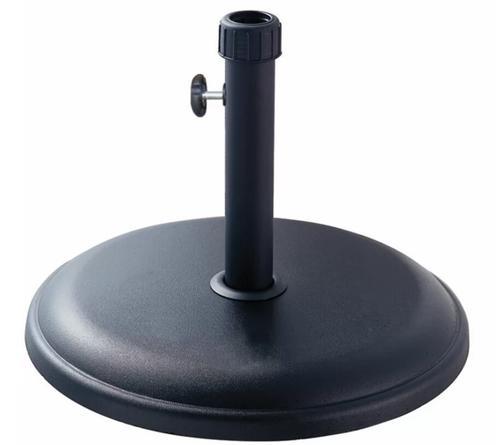 RoyalCraft-Round-Black-Polycrete-Parasol-Base-16kg