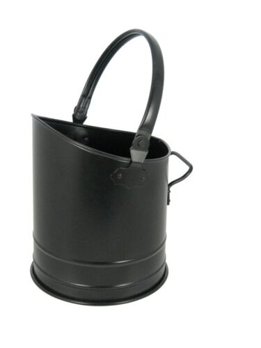 Manor-Black-Coal-Scuttle-Bucket-Hod-Flanders