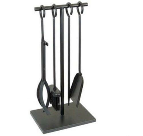 Manor-Tee-Set-Fireside-Companion-Set-54cm-High-Poker-Shovel-Brush-Tongs-Fire