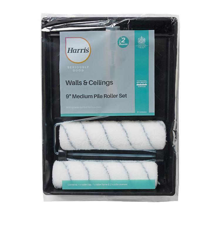 Harris-Seriously-Good-Walls-&-Ceilings-Twin-Medium-Pile-Roller-Set-9in