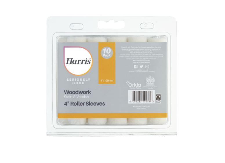 Harris-Seriously-Good-Woodwork-Stain-&-Varnish-Mini-Roller-Sleeve-4in-10-Pack
