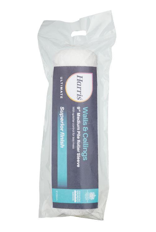 Harris-Ultimate-Walls-&-Ceilings-Medium-Pile-Roller-Sleeve-9in