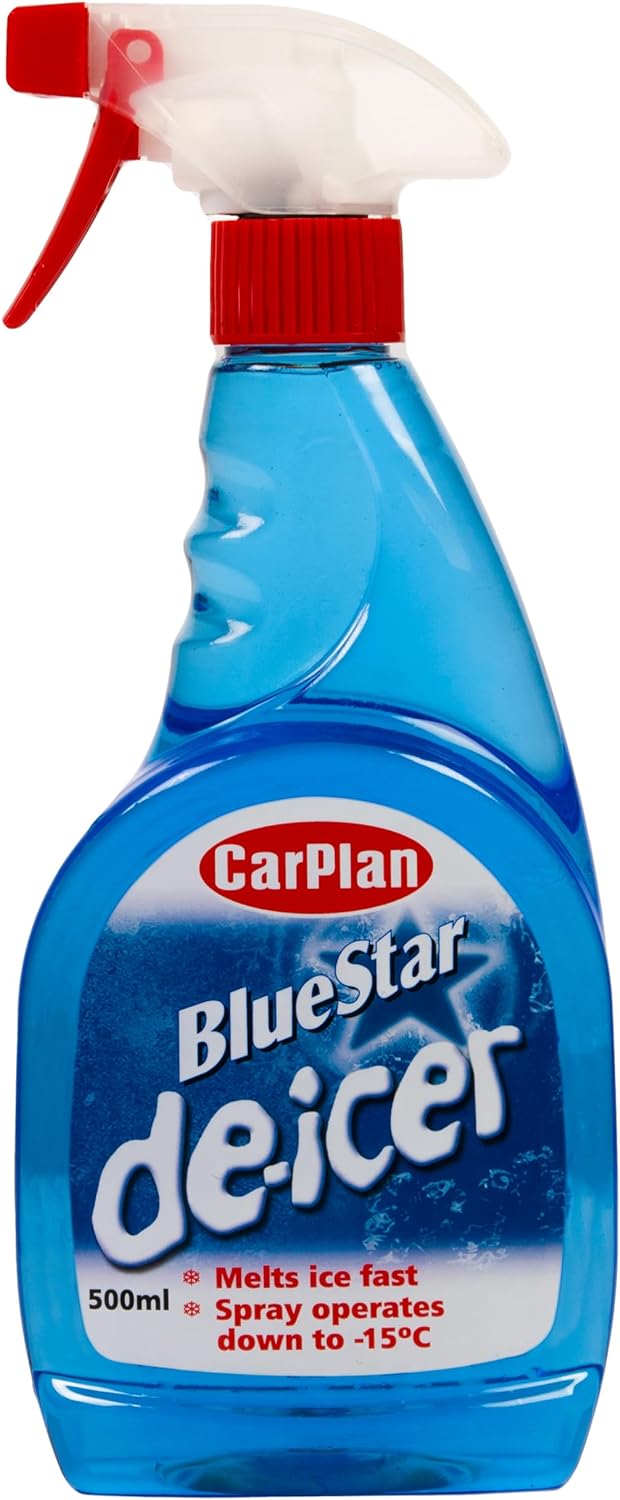 CarPlan TDI501 Blue Star Winter De-Icer De Icer Trigger Spray 500ml