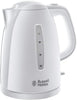Russell Hobbs Textures Plastic Kettle, 1.7 Litre, 3000 W, White
