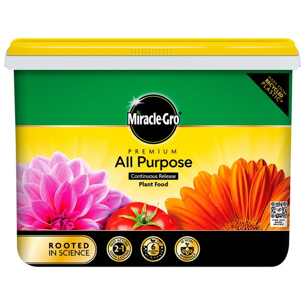 Miracle-Gro Premium All Purpose Continuous Release Plant Food 2kg Tub