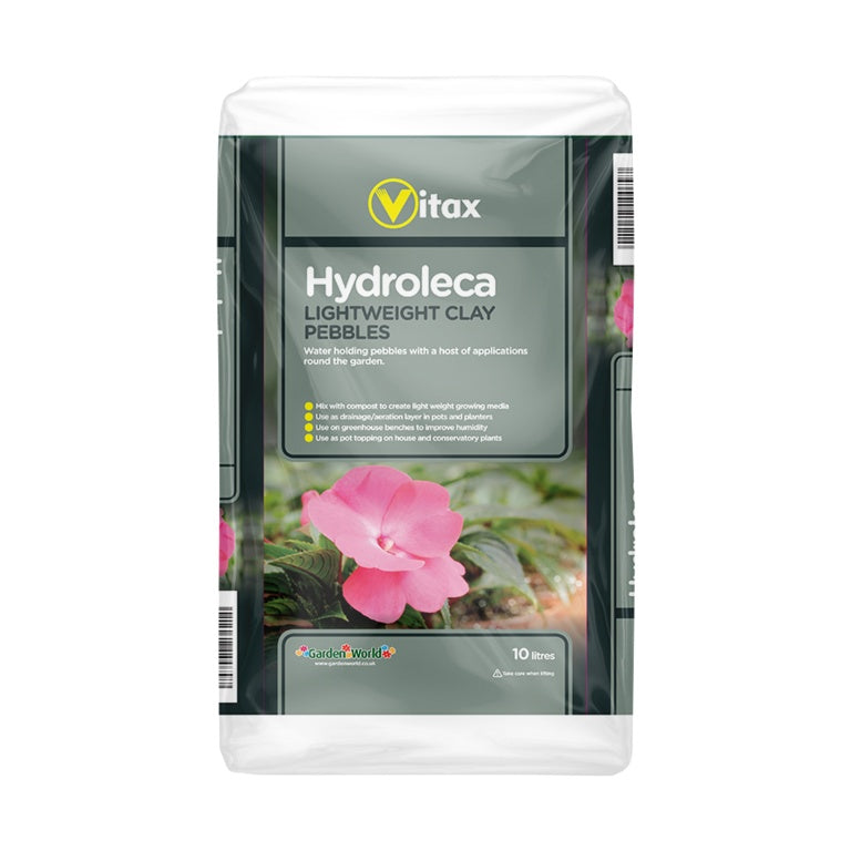 Vitax Hydroleca Water Holding Clay Pebbles 10 Litres