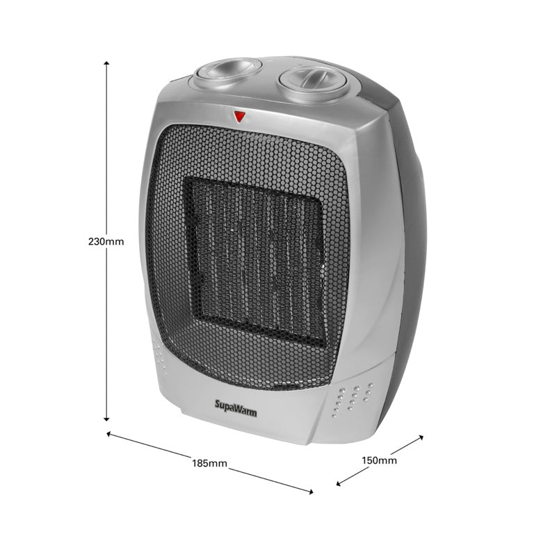 SupaWarm Ptc Ceramic Tower Heater 1500w