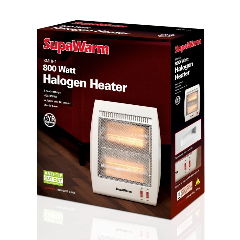 SupaWarm Halogen Heater 800w