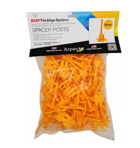 EASYTileAlign 5mm Spacer Posts 150 pack