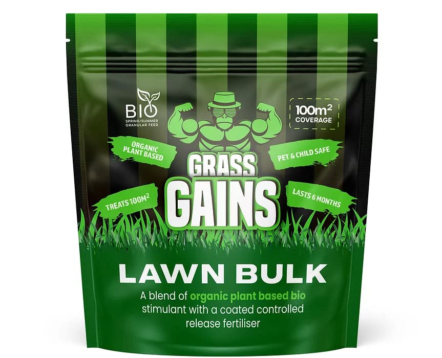 Grass Gains Lawn Bulk Fertiliser 2.5kg