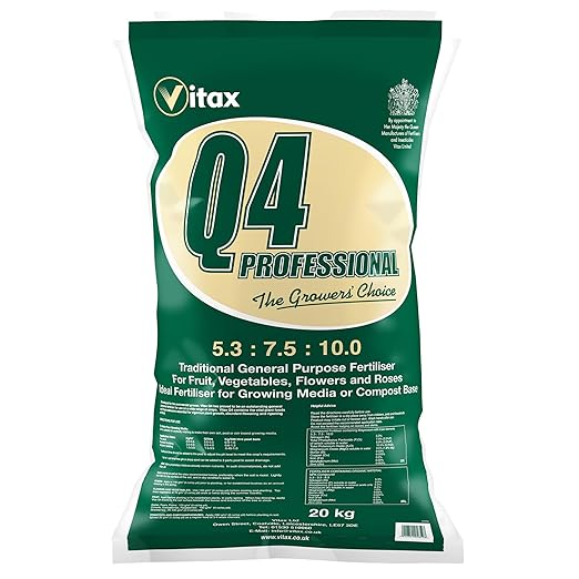 Vitax Q4 All Purpose Plant Food 20kg Bag