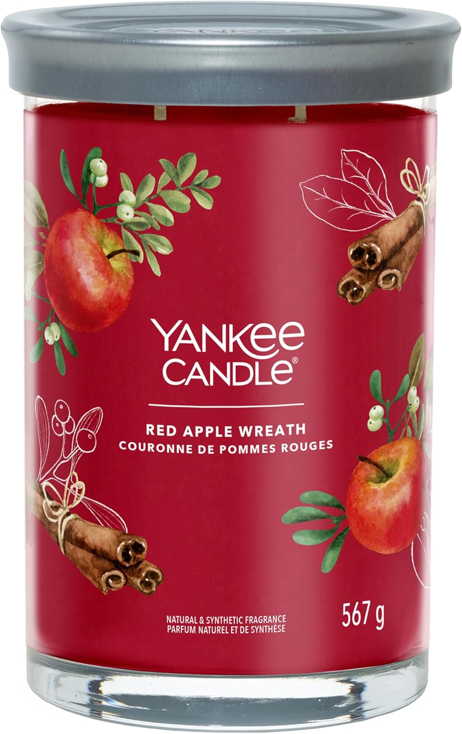 Yankee Candle Red Apple Wreath Large Tumbler