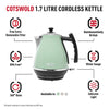 Haden Cotswold Sage Kettle, 1.7L 3000W
