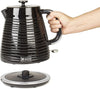 Haden Devon Fast Boil Kettle 1.7L Black
