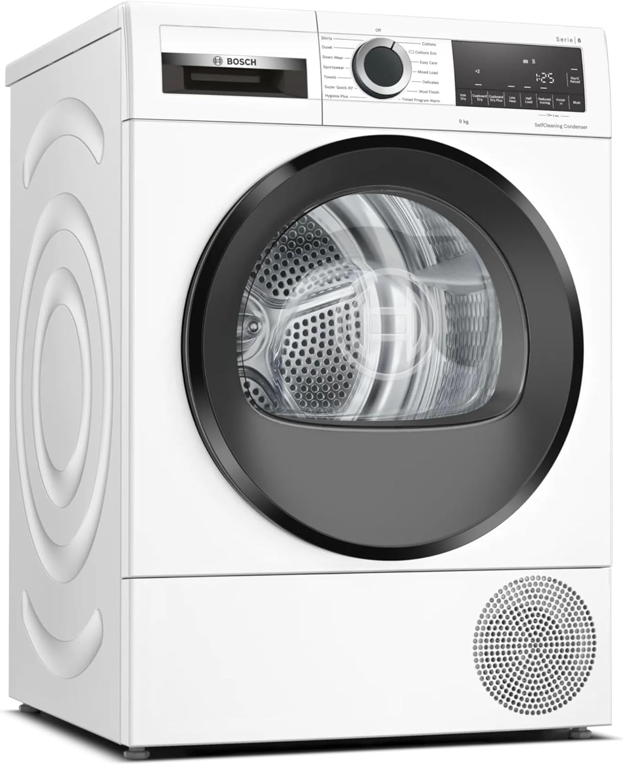 Bosch Heat Pump Tumble Dryer WQG24509GB 9kg, White, A++ Rated