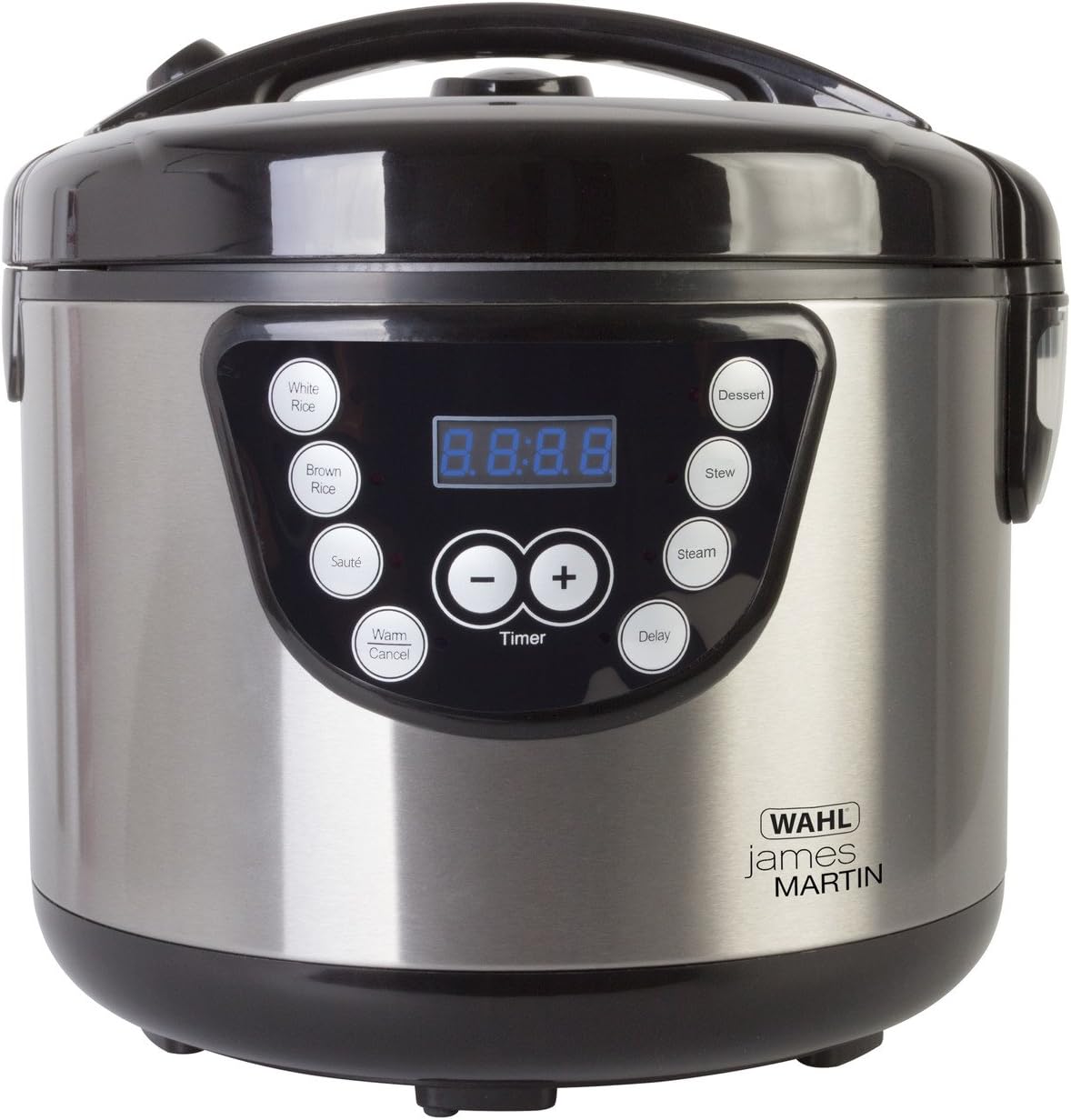 Wahl ZX916 James Martin Multi Cooker, Steaming, Sautéing, Stewing, Cooking, 24 hrs delay timer, 4L Capacity, Stainless Steel