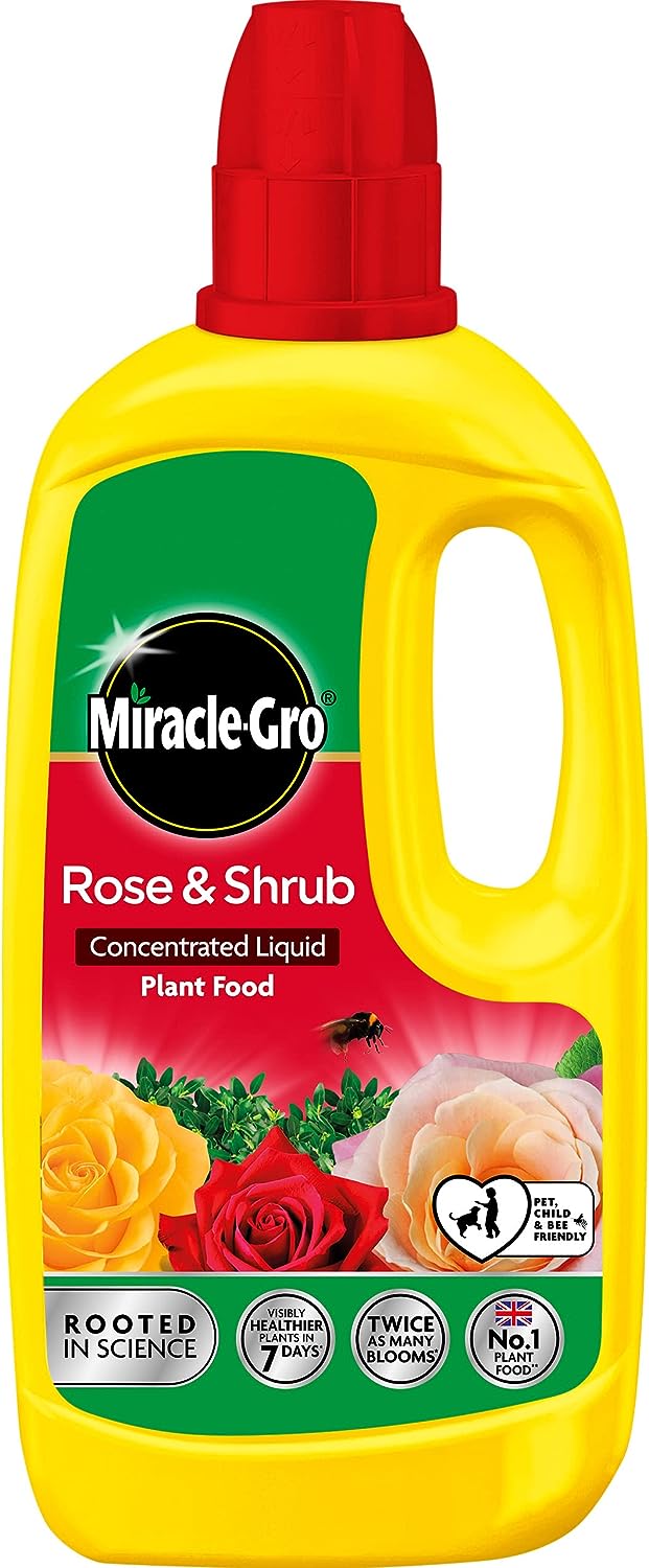 Miracle-Gro Rose & Shrub Concentrated Liquid Plant Food 800ml