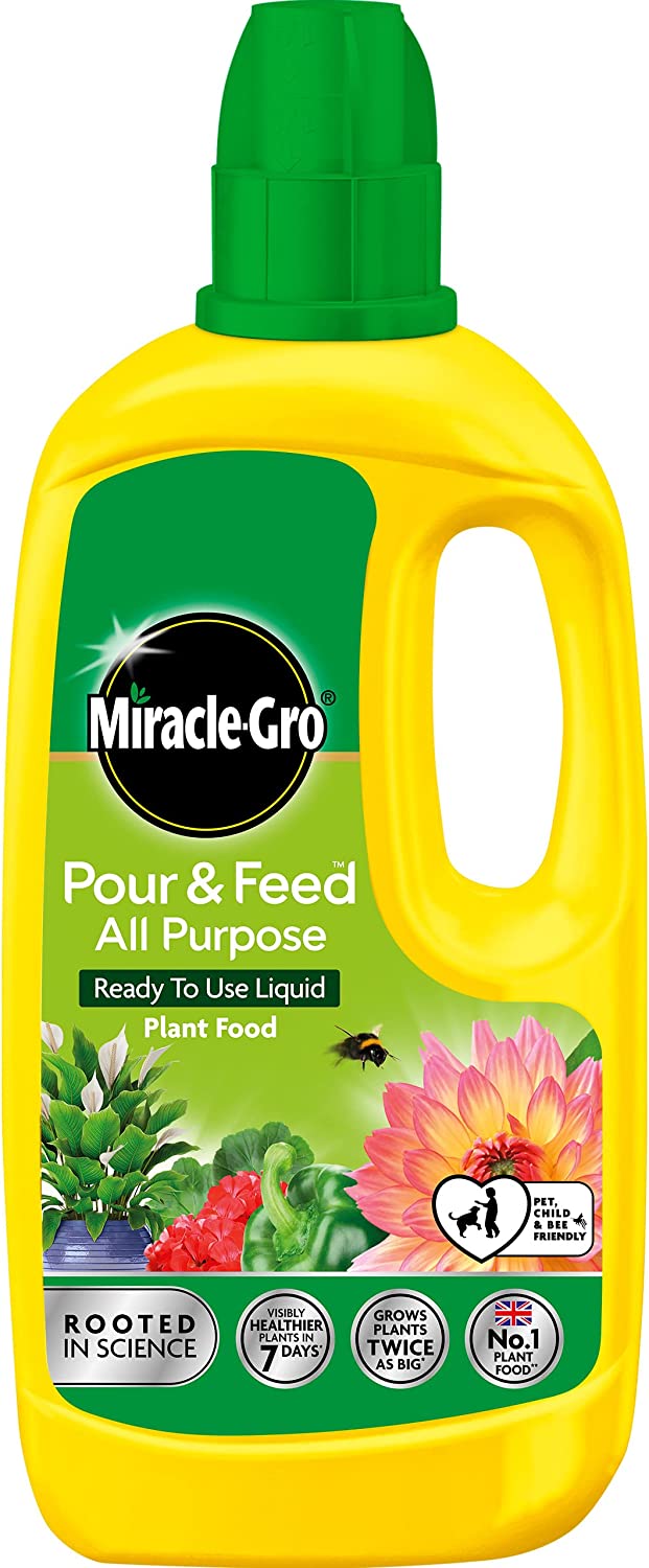 Miracle-Gro Pour & Feed All Purpose Ready To Use Plant Food 1L