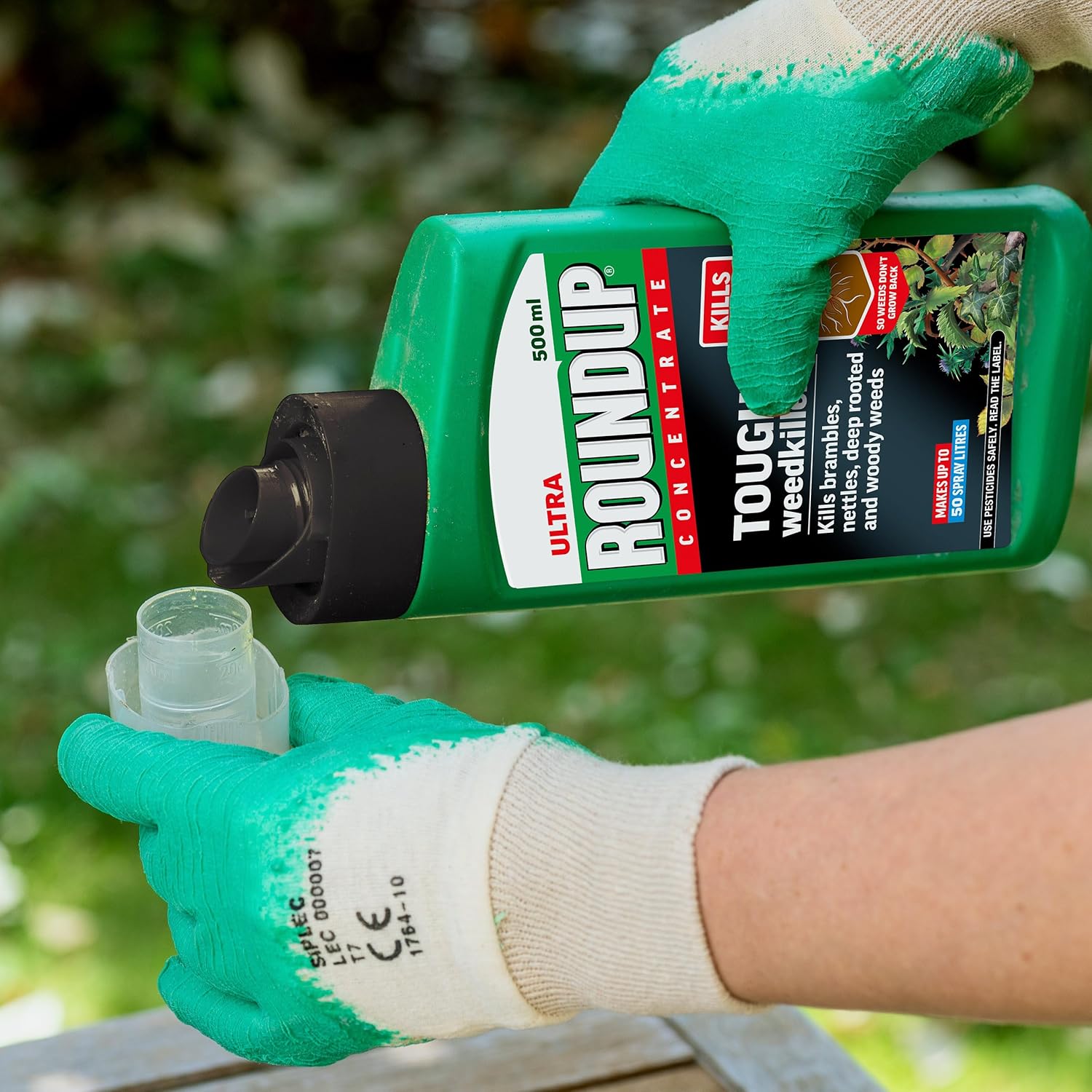 Roundup Ultra Tough Weedkiller Concentrate 500ml