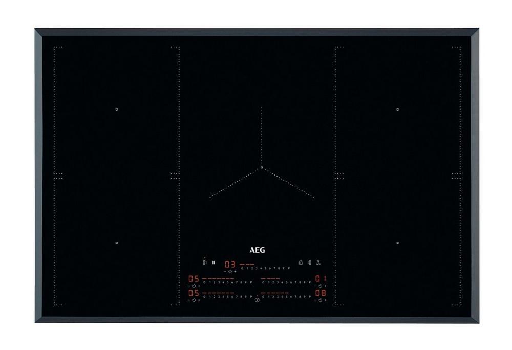 AEG IKS8575XFB 78cm Induction Hob - Black