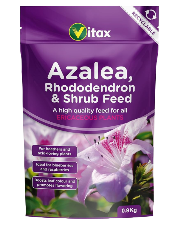 Vitax Azalea, Rhododendron & Shrub Fertiliser 0.9kg