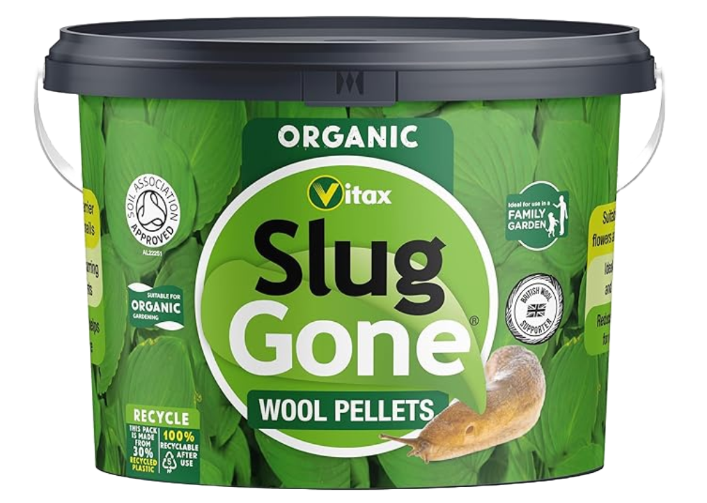Vitax Organic Slug Gone Wool Pellets 10L Tub