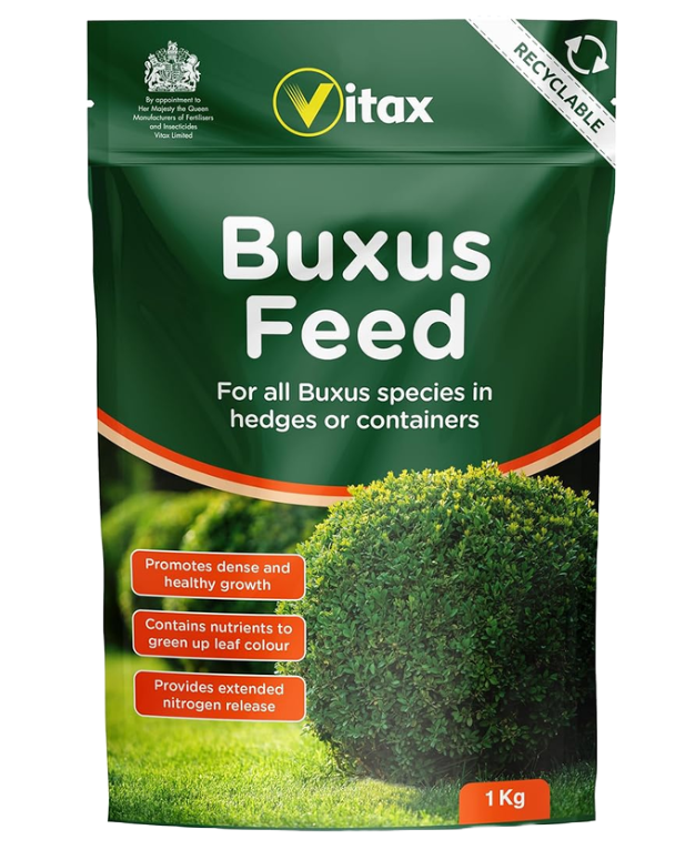 Vitax Buxus, Hedges or Container Feed 1kg Pouch