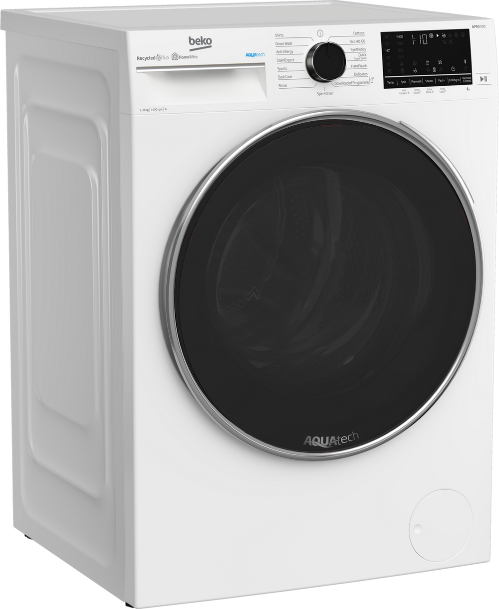 Beko B5W58410AW 8kg 1400 Spin Washing Machine - White