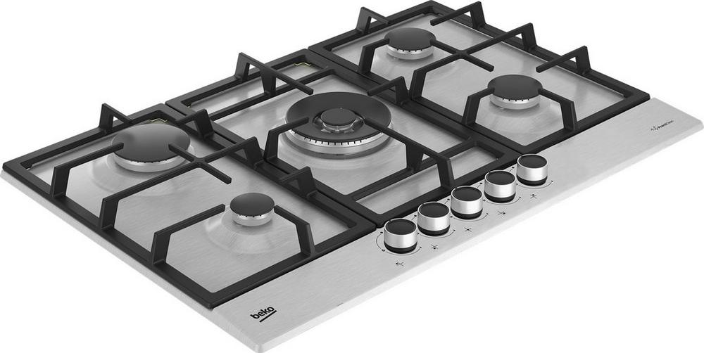 Beko CIHYG32SXE 75cm Gas Hob - Stainless Steel