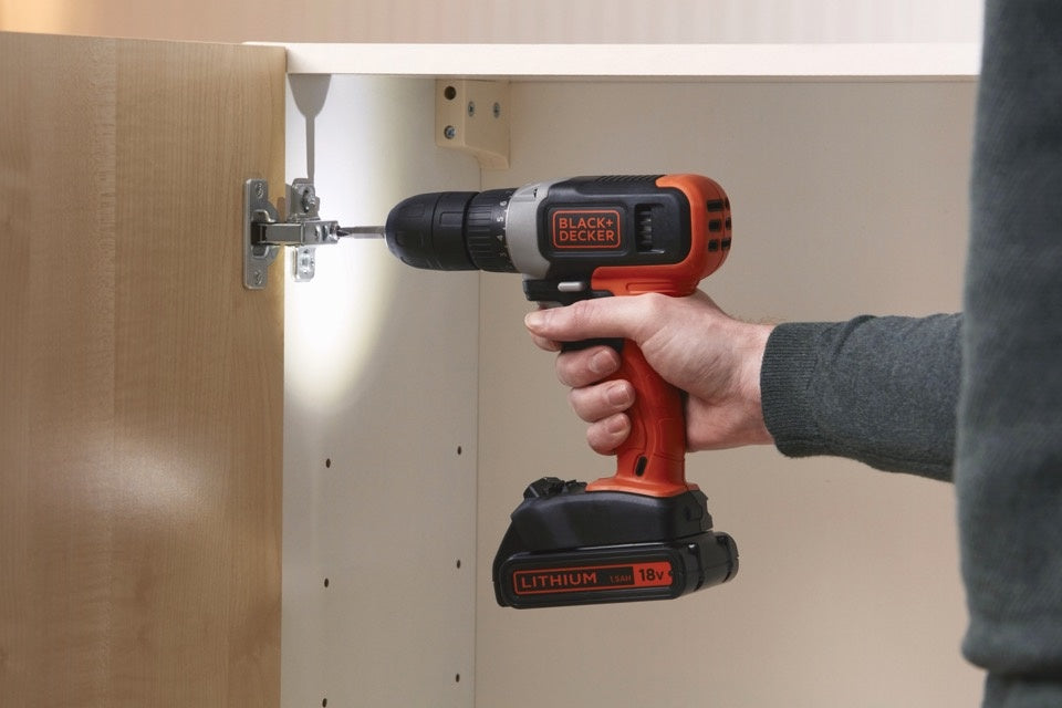 Black & Decker Cordless Drill Driver 18V