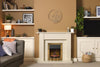 Dimplex Dumfries Brass Inset Optiflame 3D Electric Fire