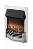 Dimplex Dumfries Chrome Inset Optiflame 3D Electric Fire