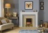Dimplex Glencoe Brass Inset Optiflame 3D Electric Fire