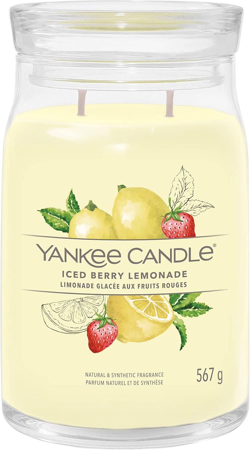 Yankee Candle Iced Berry Lemonade Signature Large Jar