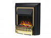 Dimplex Kingsley Deluxe Brass Freestanding Optiflame Electric Fire