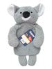 Animal Hot Water Bottle 1 Litre | Available in Schnauzer Koala Penguin and Sloth | Cute and Cuddly