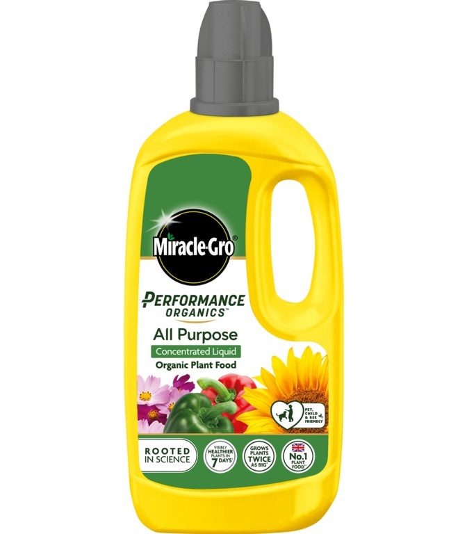 Miracle Gro Performance Organic All Purpose Concentrate 800ml